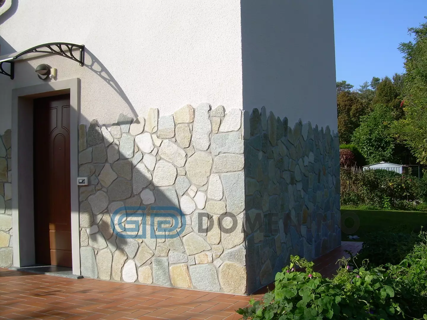 "CHATEAU MOSAICO" ANTICATO IN PIETRA DI LUSERNA, COLORE MISTO